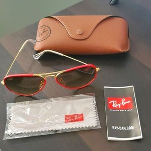 Ray-ban RB3025JM Aviator Sunglasses